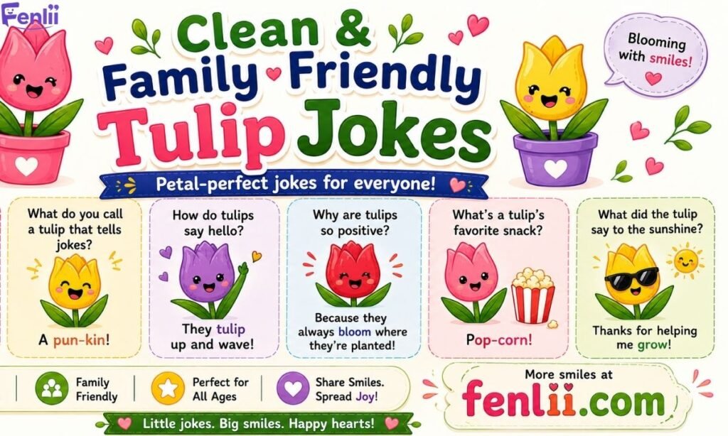 Clean & Family-Friendly Tulip Jokes