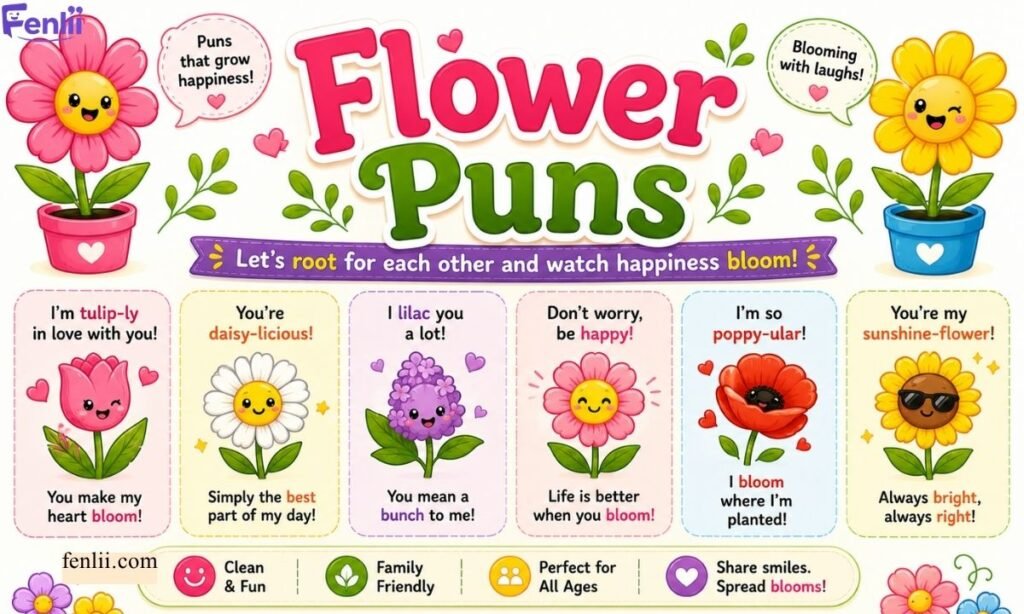 Flower Puns