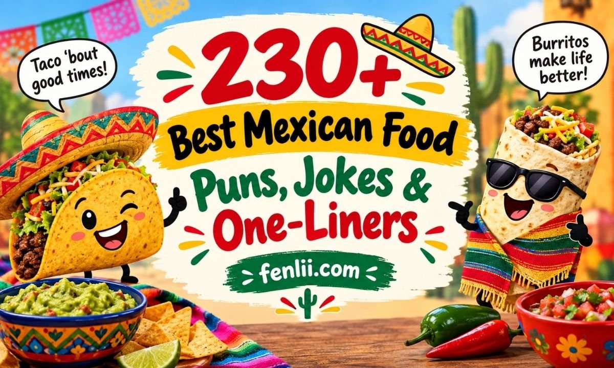 230+ Best Mexican Food Puns