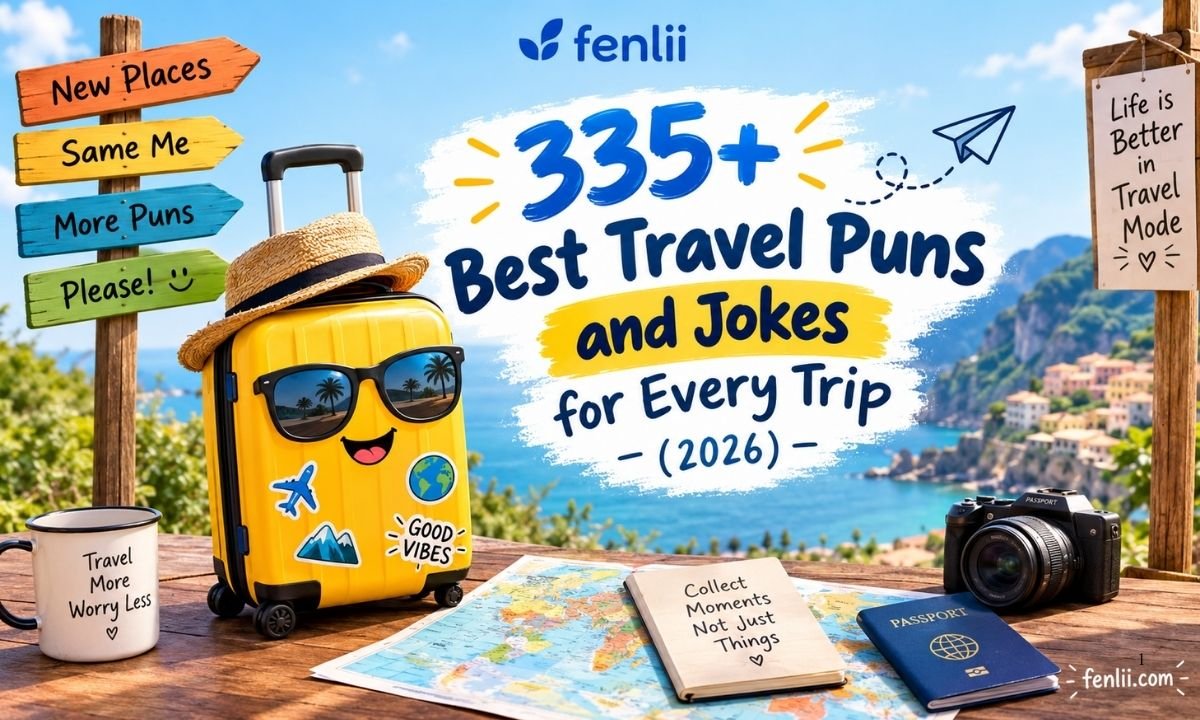 335+ Best Travel Puns