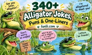 340+ Alligator Jokes, Puns & One-Liners
