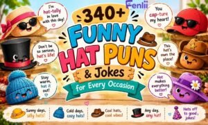 340+ Funny Hat Puns & Jokes for Every Occasion