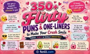 350+ Flirty Puns & One-Liners to Make Your Crush Smile