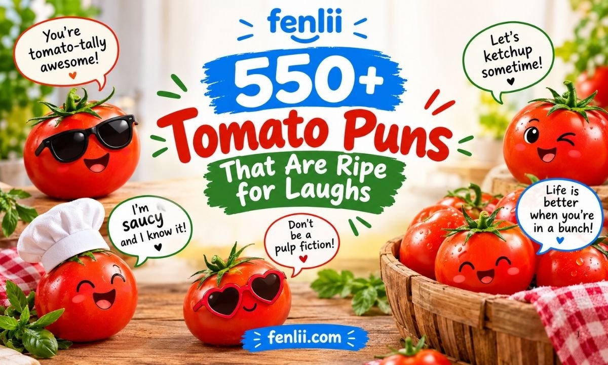 550+ Tomato Puns