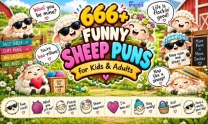 666+ Funny Sheep Puns for Kids & Adults