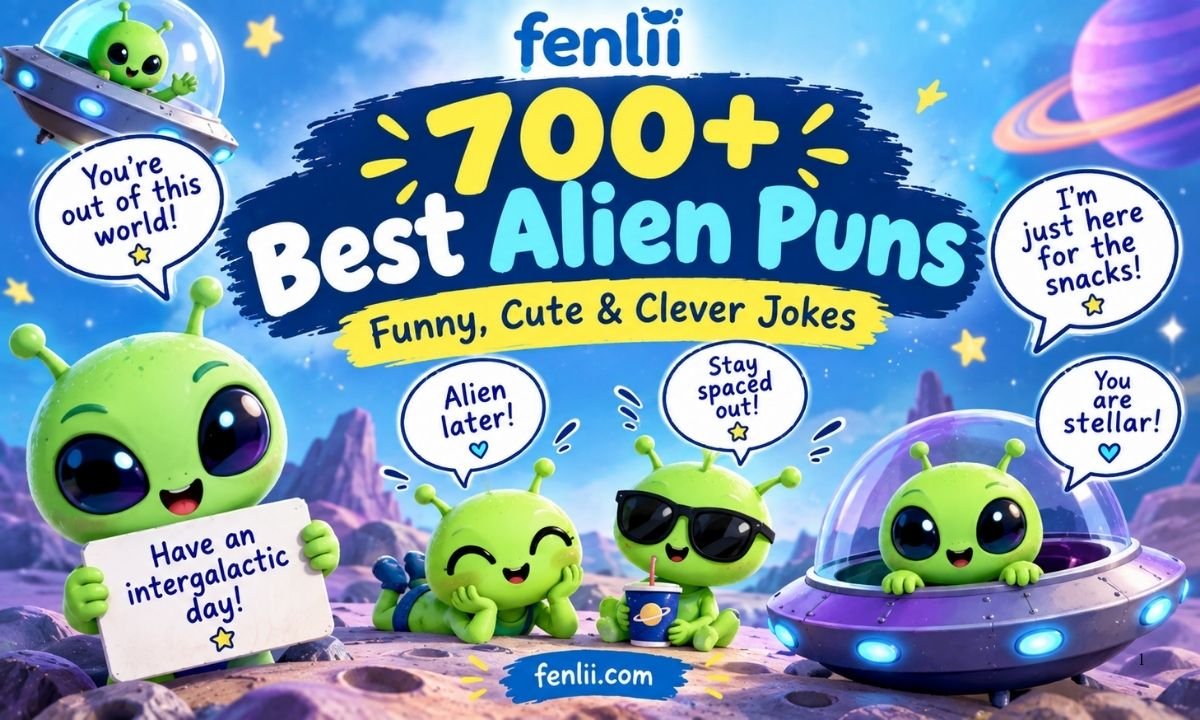 700+ Best Alien Puns