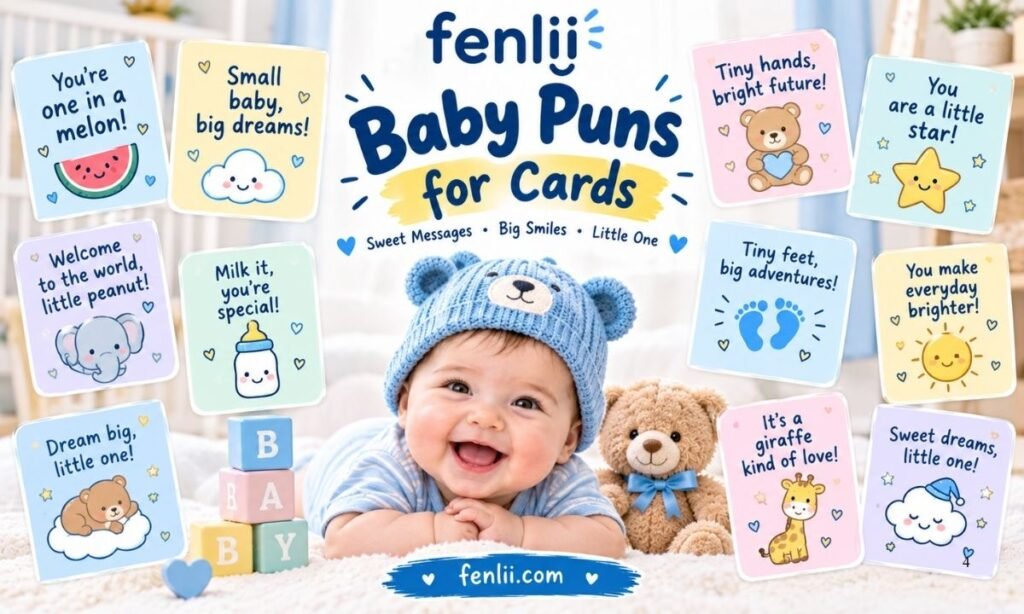 Baby Puns for Cards