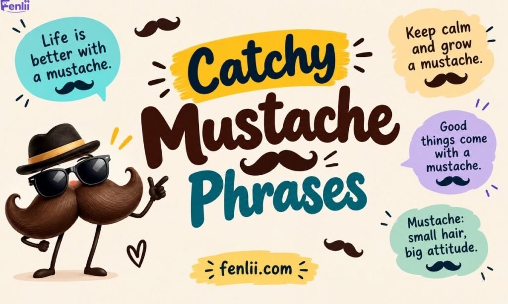 Catchy Mustache Phrases