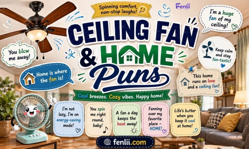 Ceiling Fan & Home Puns