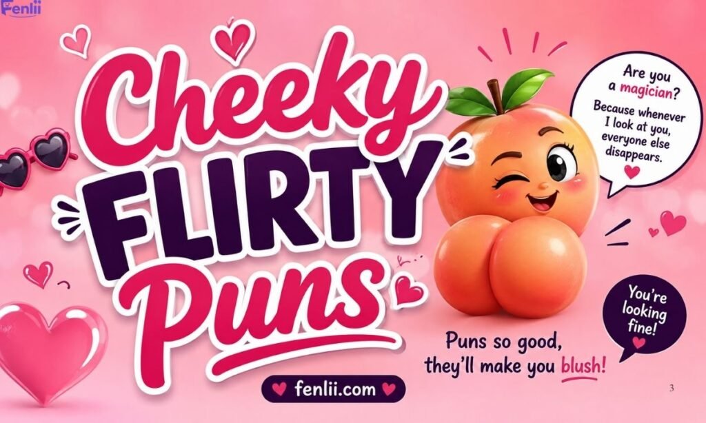 Cheeky Flirty Puns