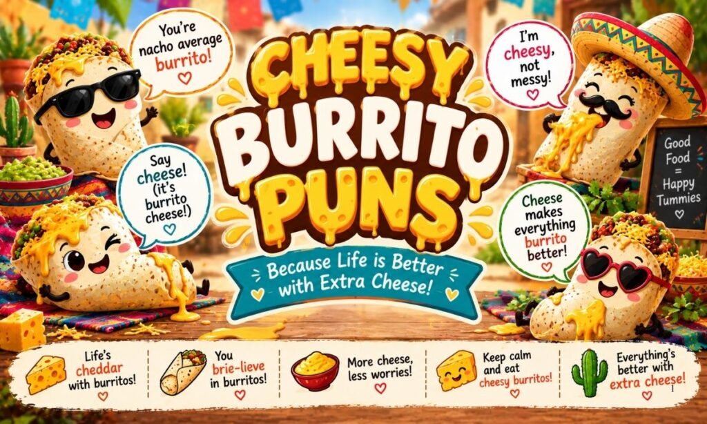 Cheesy Burrito Puns
