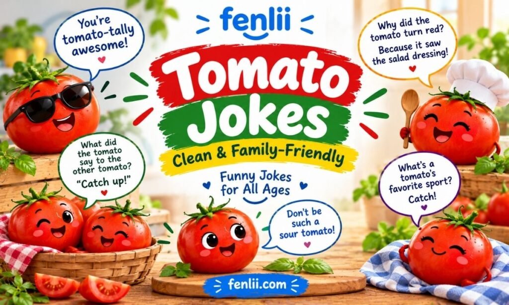 Clean & Family-Friendly Tomato Jokes