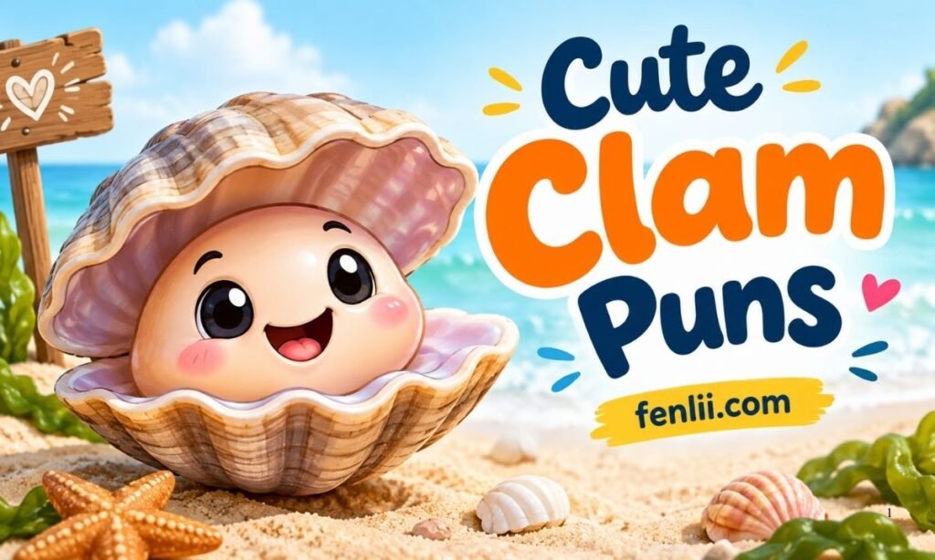 Cute Clam Puns