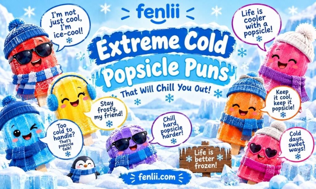 Extreme Cold Popsicle Puns