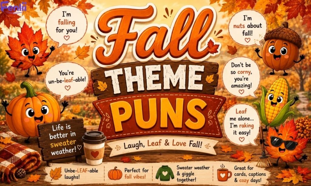 Fall Theme Puns