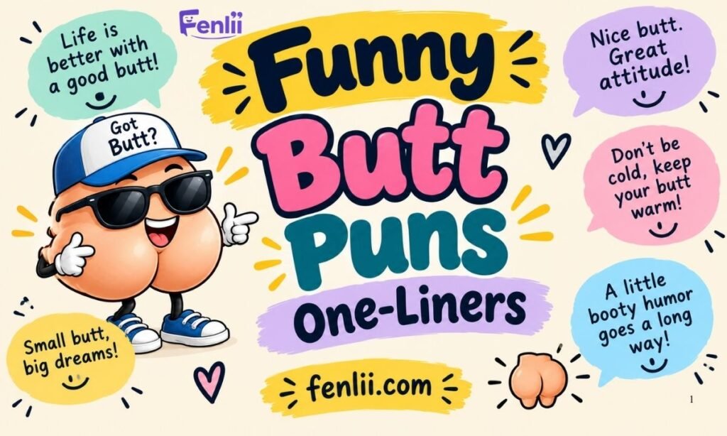 Funny Butt Puns One-Liners