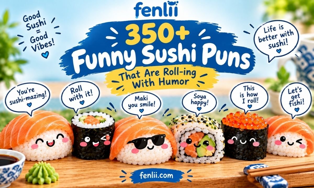 Funny Sushi Puns