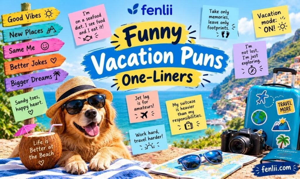 Funny Vacation Puns One-Liners