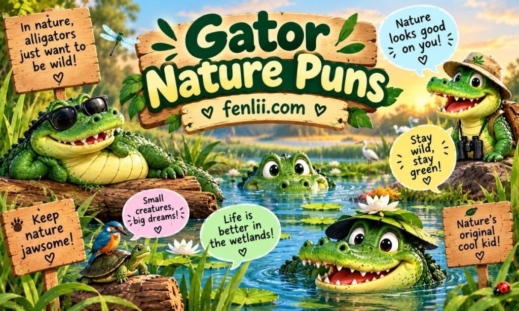 Gator Nature Puns