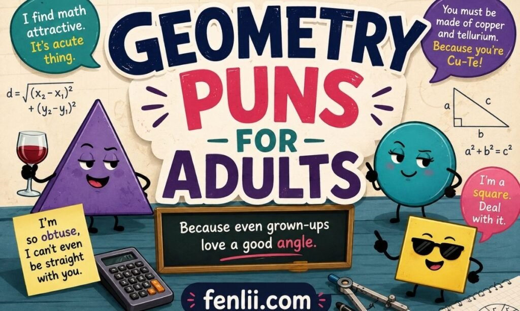 Geometry Puns for Adults