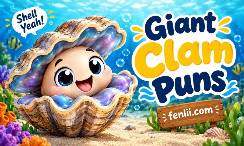 Giant Clam Puns