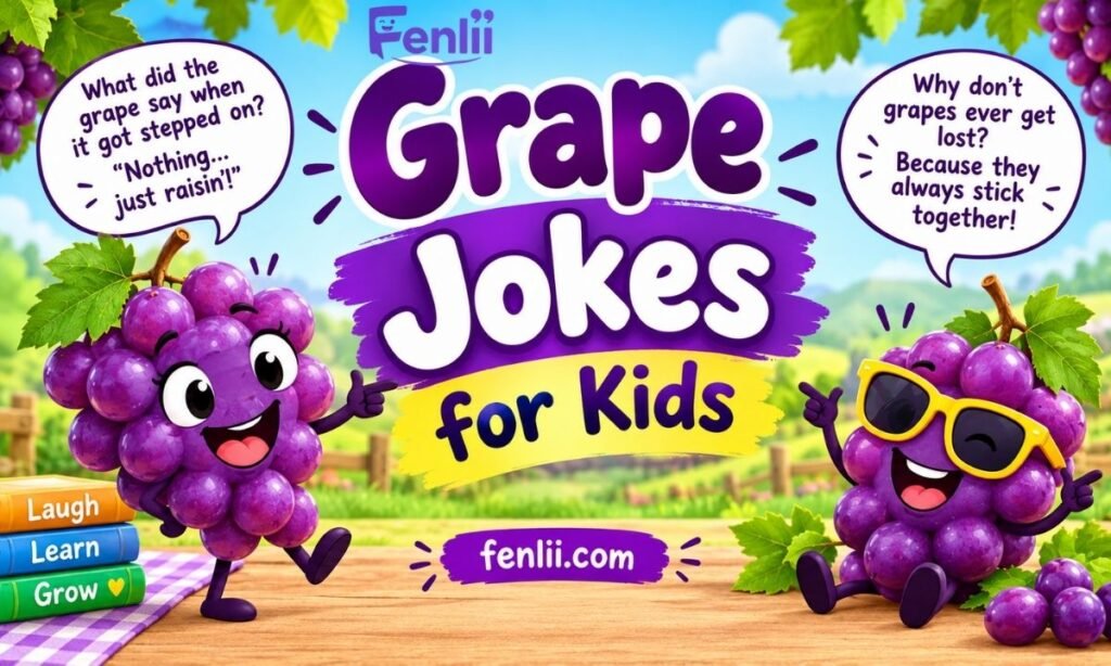 Grape Jokes for Kids