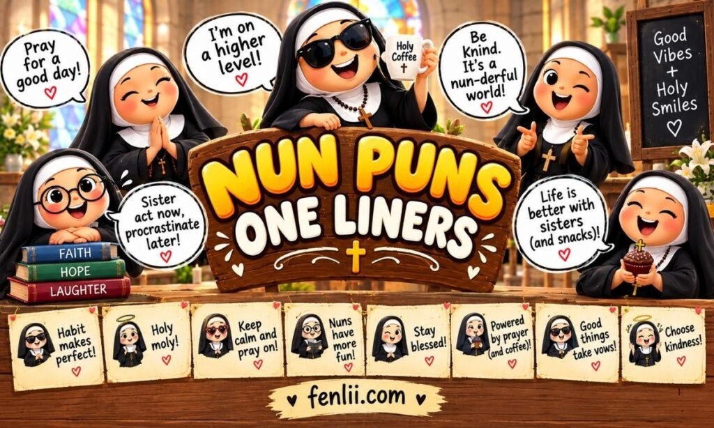 Nun Puns One Liners