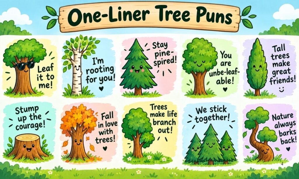 One-Liner Tree Puns