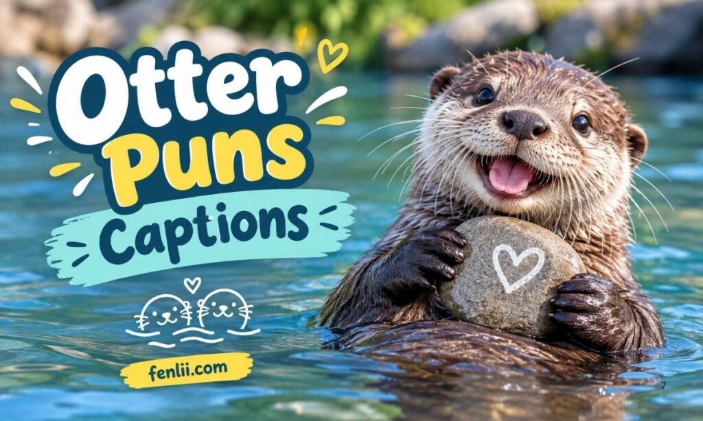 Otter Puns Captions