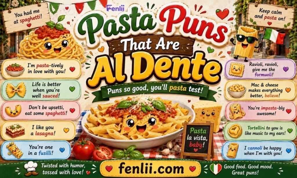 Pasta Puns That Are Al Dente