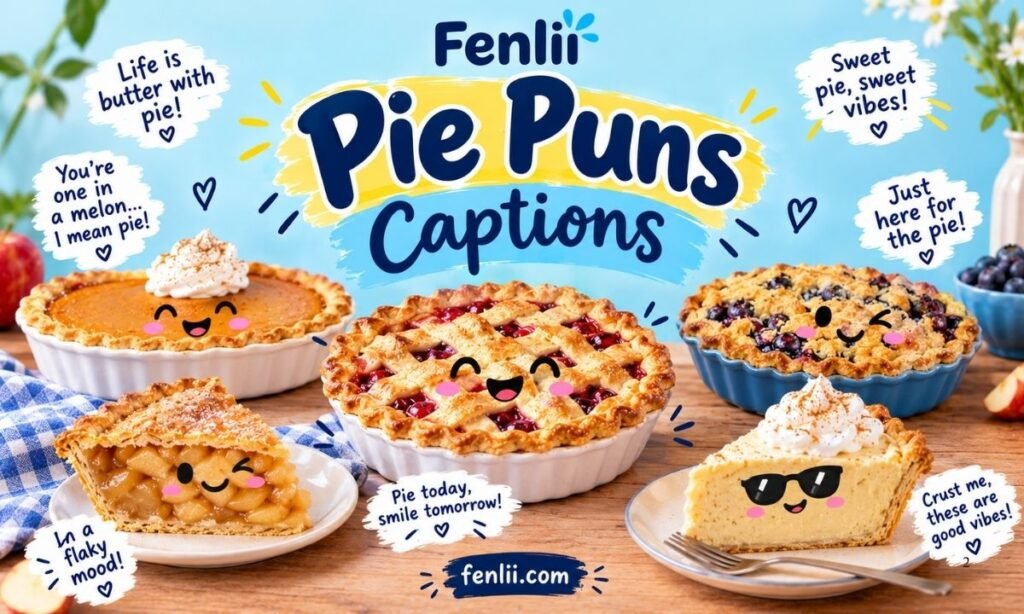 Pie Puns Captions