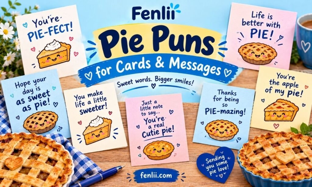 Pie Puns for Cards & Messages