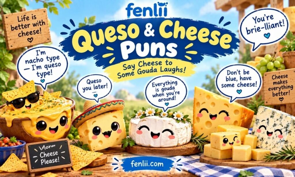 Queso & Cheese Puns