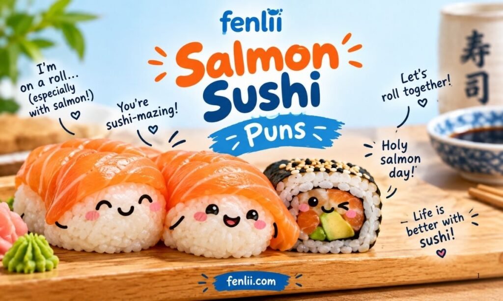Salmon Sushi Puns