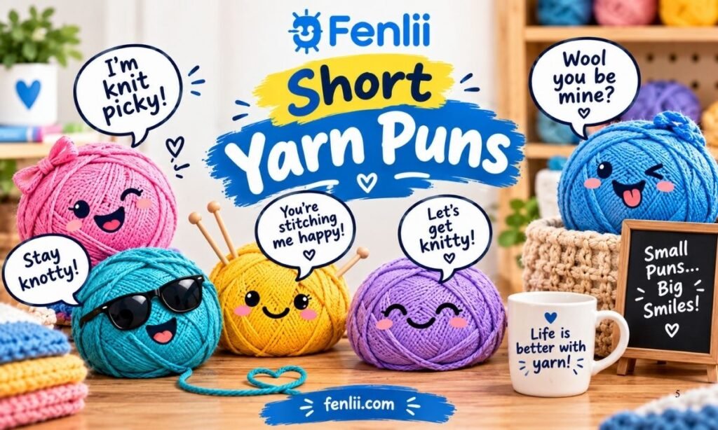 Short Yarn Puns