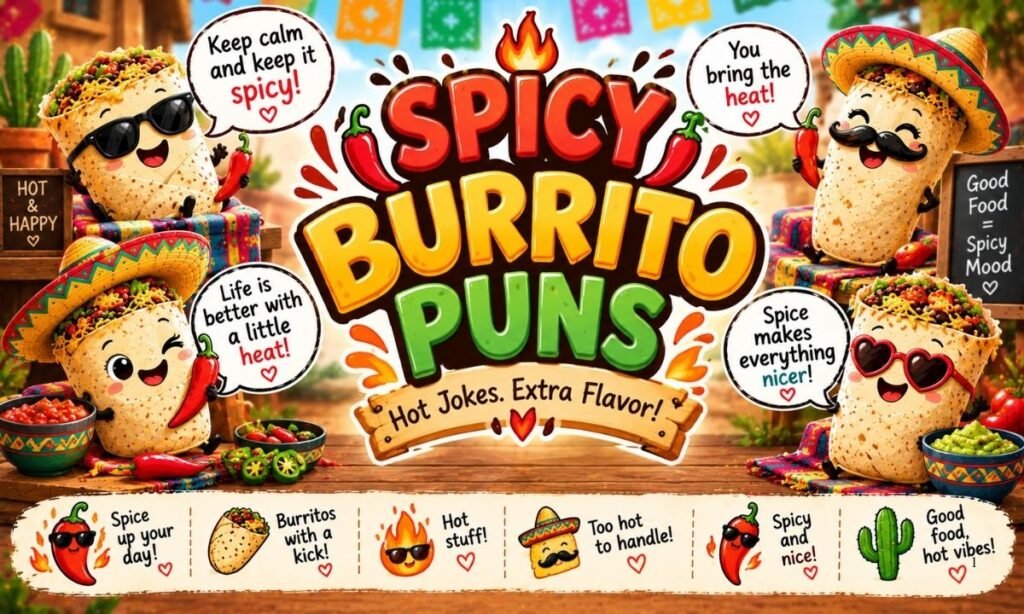 Spicy Burrito Puns