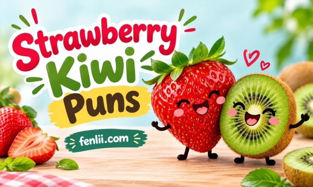 Strawberry Kiwi Puns