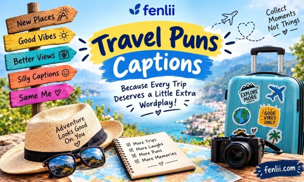 Travel Puns Captions