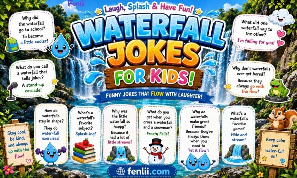 Waterfall Jokes for Kids