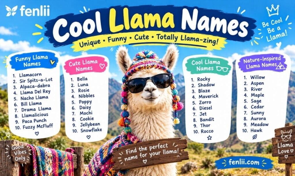 Cool Llama Names