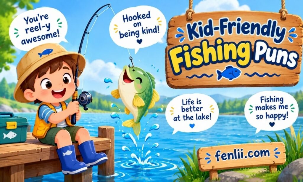 Kid-Friendly Fishing Puns