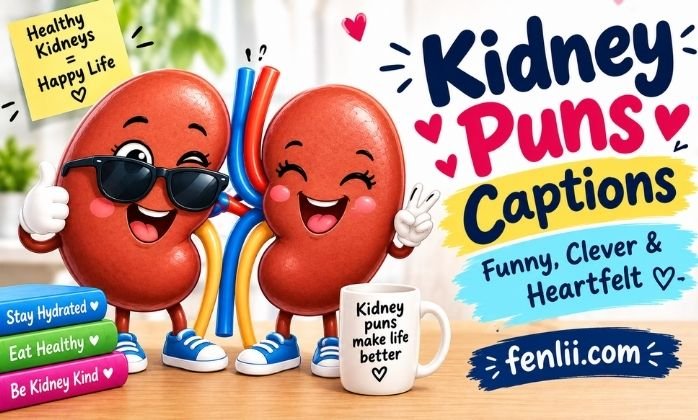 Kidney Puns Captions