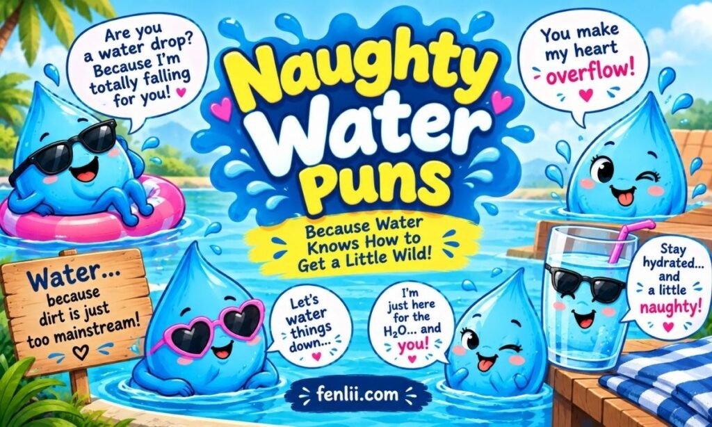 Naughty Water Puns