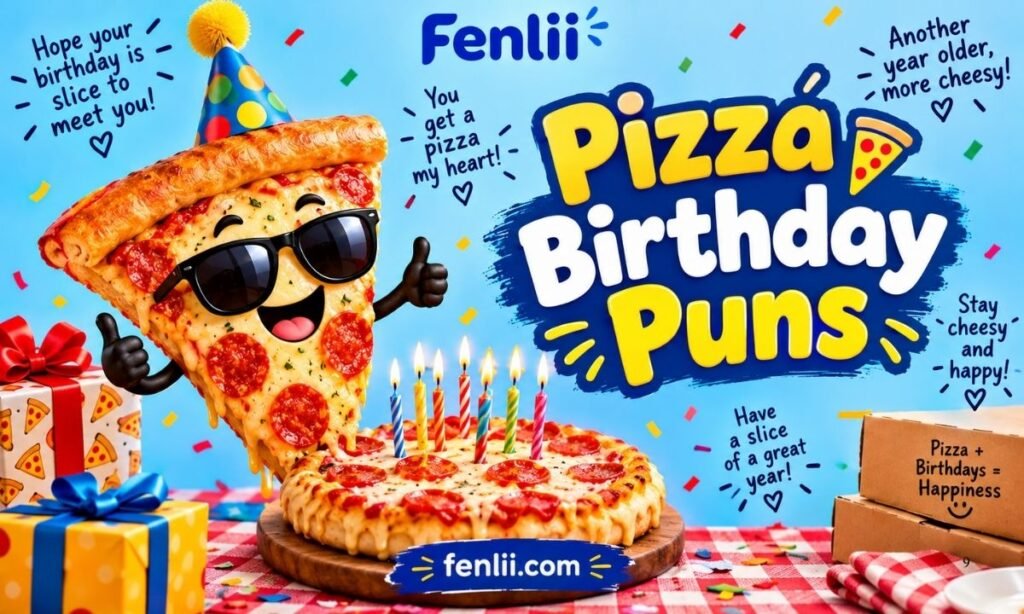 Pizza Puns birthday