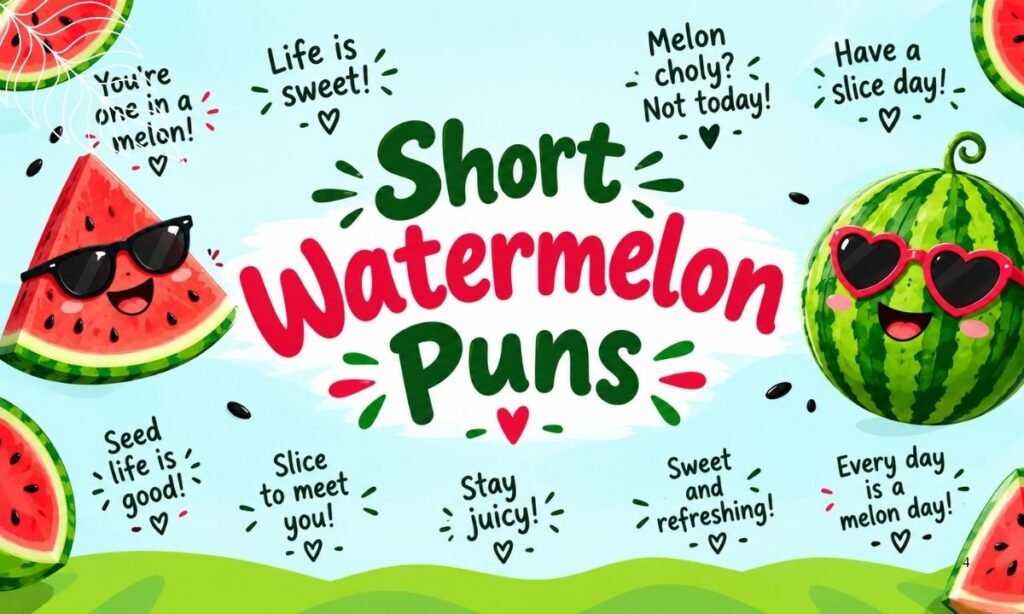 Short Watermelon Puns