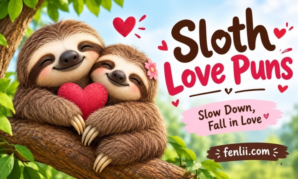 Sloth Love Puns