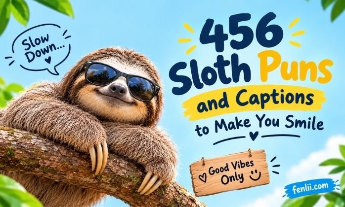 Sloth Puns