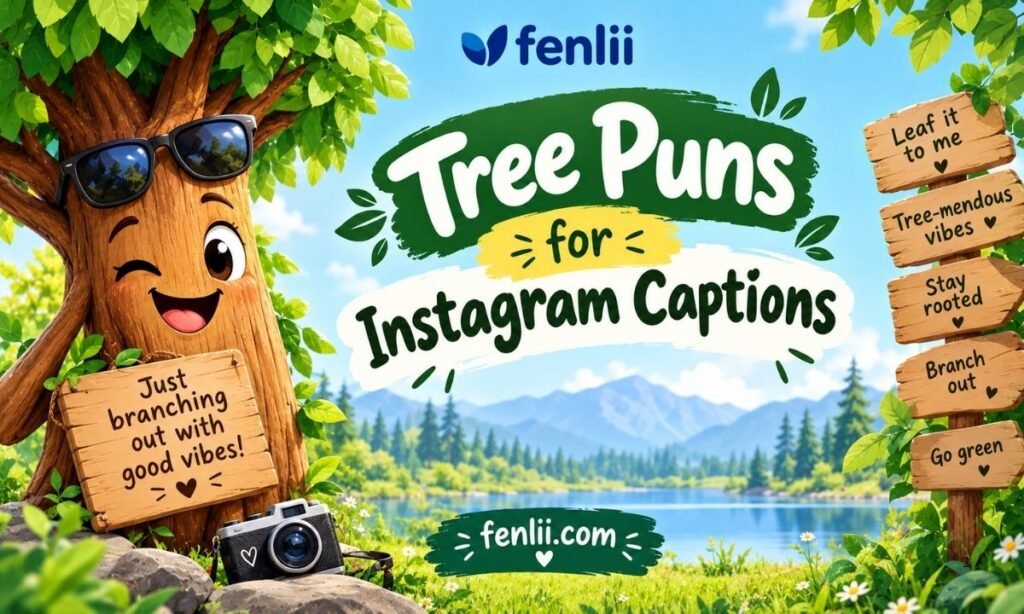 Tree Puns for Instagram