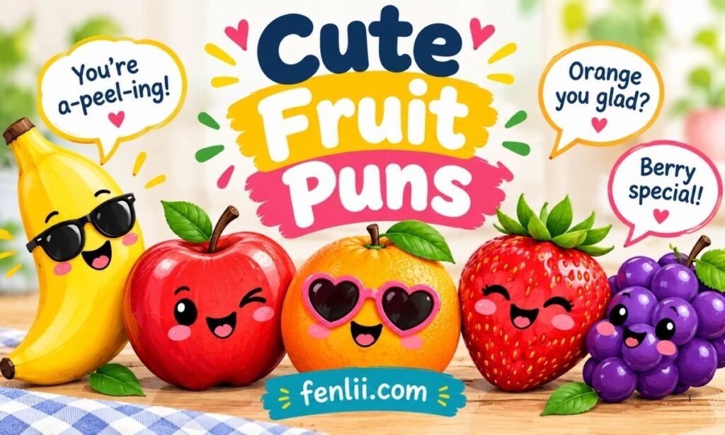 cute Fruit Puns